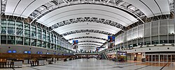 Interior of Ministro Pistarini International Airport