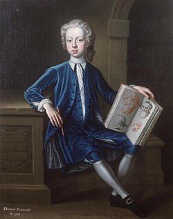 A young Thomas Pennant, c. 1740