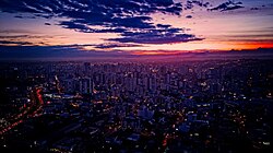 Sunset in Criciúma