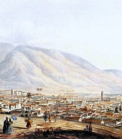Caracas in 1839