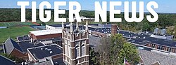 Logo for Princeton High School's Tiger News program