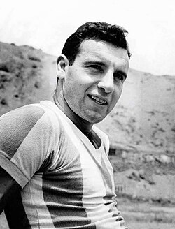 Humberto Maschio, one of the two top scorers