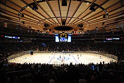 Madison Square Garden, site of the 9th, 10th, and 11th Siyum HaShas in New York.
