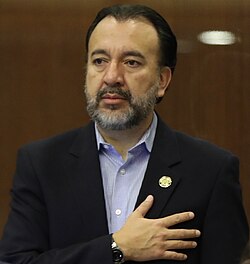 Pabel Muñoz Lopez, Mayor of Quito.