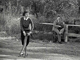 The hitchhiking scene from It Happened One Night