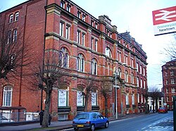 Warehouse used by Pryce-Jones, Newtown