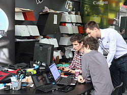 Developers at work