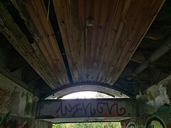 Some of the last surviving wooden fixtures, 2025