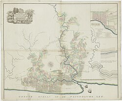 Plantations in Suriname around 1800.