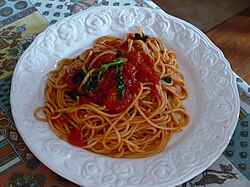 Pasta is a feature of the Argentine cuisine