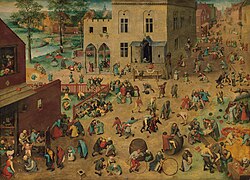 Pieter Bruegel Children's Games (1560)