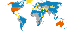 States participating in the invasion of Iraq States in support of an invasion States in opposition to an invasion States with an uncertain or no official standpoint