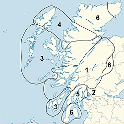 The approximate distribution of preaspiration in Gaelic dialects