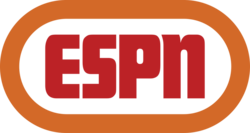 ESPN's first logo, used from 1979 to 1985