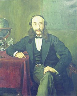 Paul Reuter aged 53 years (1869) by artist Rudolf Lehmann