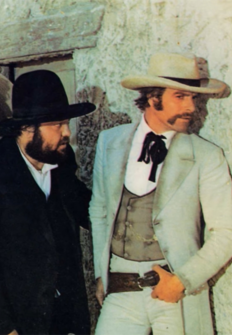 Gianni Garko and Cris Huerta in His Name Was Holy Ghost by Giuliano Carnimeo