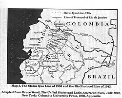 Ecuadorian–Peruvian border in 1936
