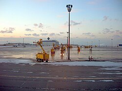 Toronto Pearson Airport's Central De-icing Facility