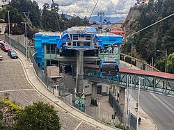 Avenida del Poeta Station on the light blue line