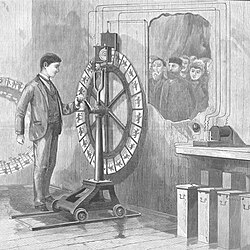 An Anschütz electrotachyscope American Scientific, 16/11/1889, p. 303