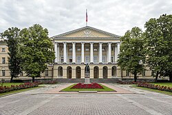 The Smolny Institute, seat of the governor