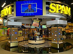 Can Central Exhibit at the Spam Museum