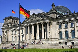 The Reichstag Building in Berlin, Germany. The Consensus system is used in most Western European countries.