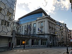 The Brussels Parliament building, housing the Brussels Regional Parliament