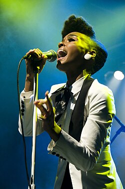 Janelle Monáe (born 1985) is part of a new wave of female funk artists.