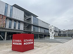 The Istanbul Modern Art Museum designed by Renzo Piano