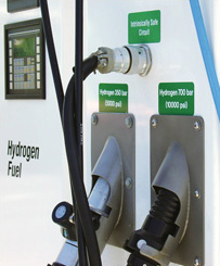 Hydrogen fueling nozzle