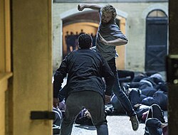 Finn Jones as Danny Rand in the Netflix series Iron Fist