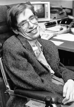 Stephen Hawking was elected a Fellow of the Society in 1970 until his death in 2018.