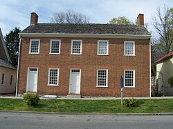 Governor's Headquarters, home of Governor William Hendricks