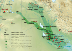 The Old Babylonian Empire under Hammurabi (c. 1792–1750 BC), which briefly controlled Assur in the aftermath of the collapse of Shamshi-Adad's kingdom
