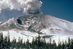 Early eruption of Mt. St. Helens