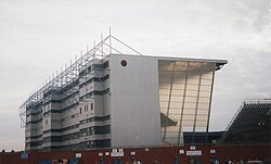 The new, taller Kippax Stand