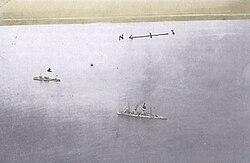 Peruvian ships during the blockade of the Ecuadorian coast