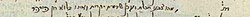 Chavos Yair manuscript where he writes Purple