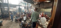 Community townhall in Makoko, Nigeria