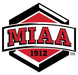 MIAA logo in Central Missouri's colors