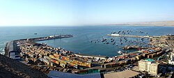 The port of Arica.