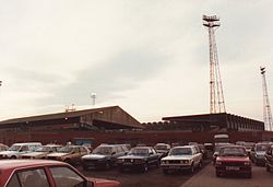 Facing the Kippax Stand in 1985