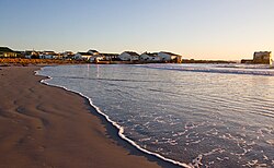 Hondeklip Bay, a coastal and fishing village on South Africa's west coast well known for its unspoiled beaches and its rock and tidal pools