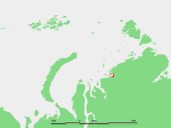 Location of the Zveroboy Islands in the Kara Sea.