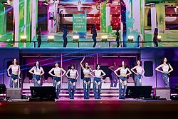 Twice during their headlining performance at Lollapalooza in 2025