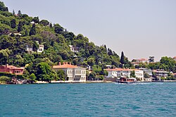 Yalı houses on the Bosporus are among the frequently used settings in Turkish television drama