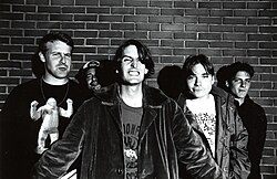 Indie rock band Pavement in 1993