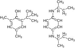 Substituted phenols and derivatives of phenylenediamine are common antioxidants used to inhibit gum formation in gasoline