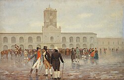 The May Revolution forced the viceroy to resign. He was replaced by a government Junta, the Primera Junta.